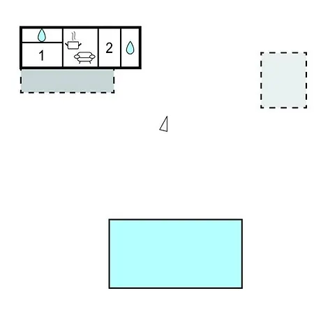 مكان تخييم Lovely Stacaravan In Glavotok Brzac