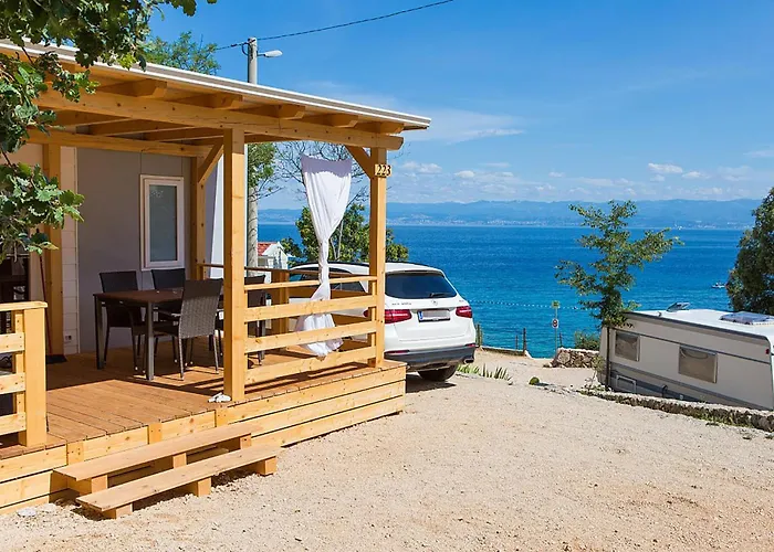 Lovely Stacaravan In Glavotok Camping