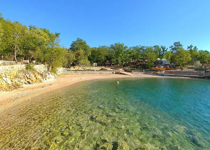 Lovely Stacaravan In Glavotok Camping Brzac